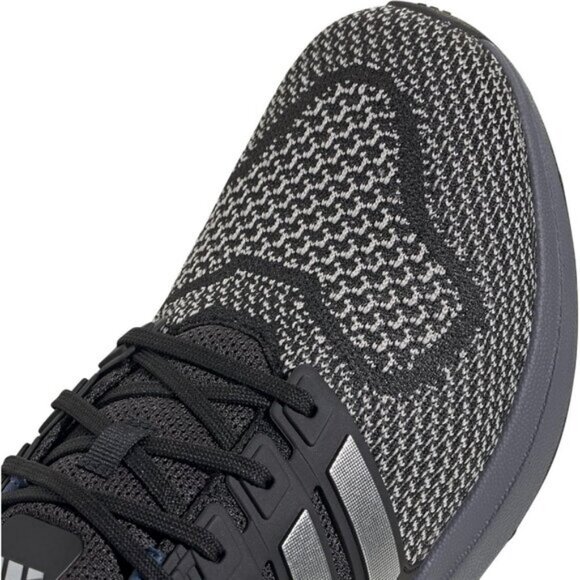 ⚡Adidas Mens Black/Silver Metallic/Onix Imported Lace-Up Ultradream DNA Sneakers - Picture 7 of 8